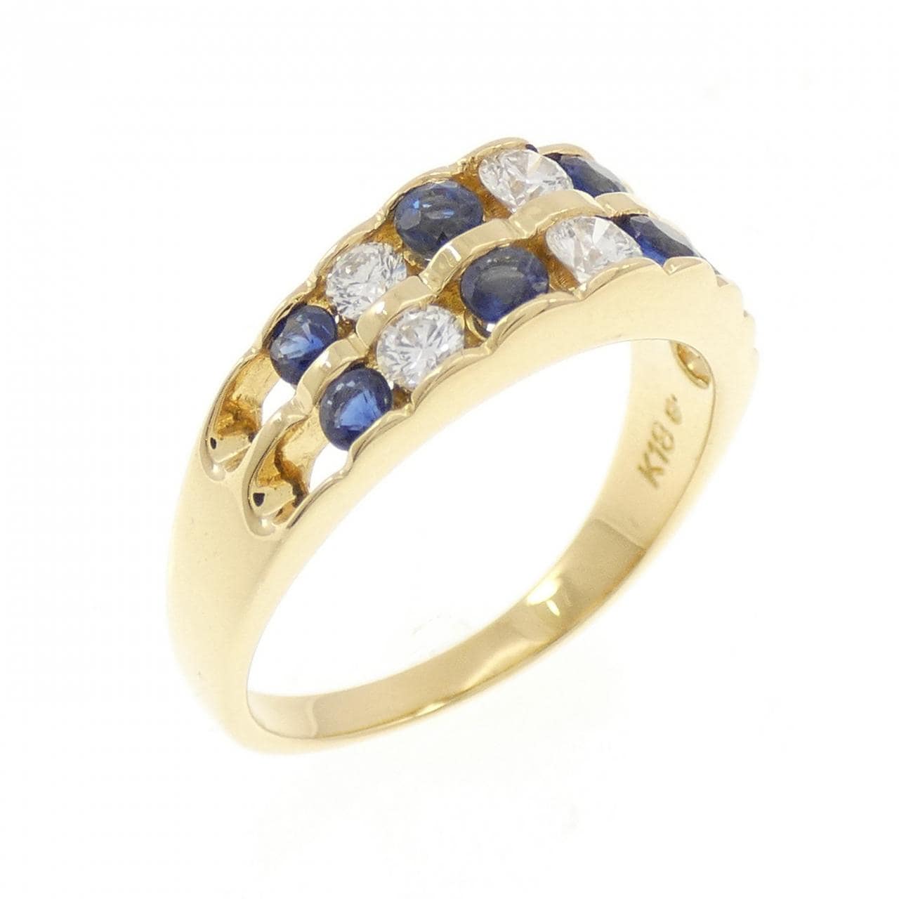 ミキモト サファイヤ リング 0.60CT