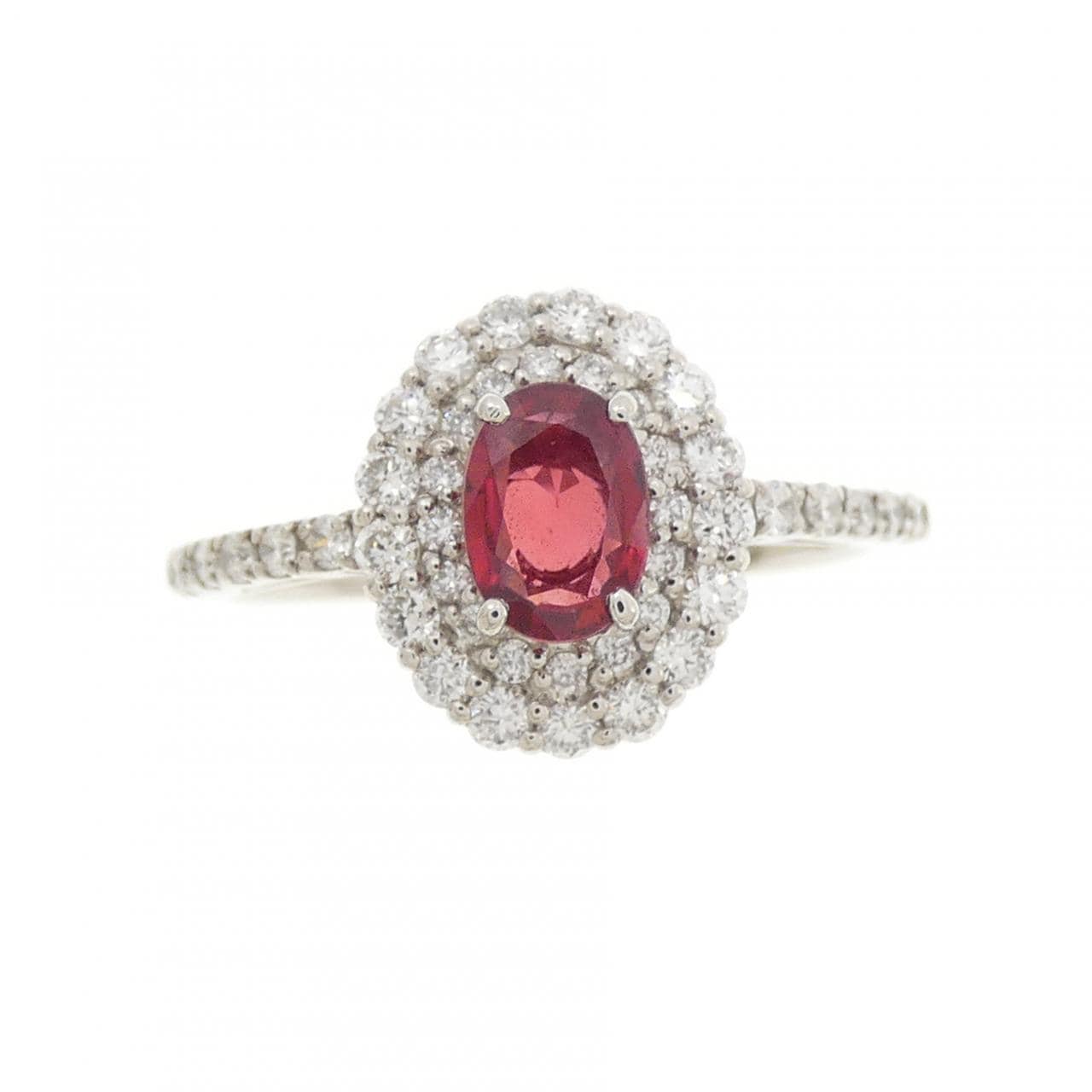 PT900 ルビー リング 0.57CT