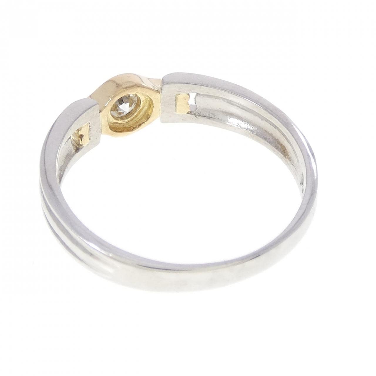 PT900/K18YG ダイヤモンド リング 0.15CT