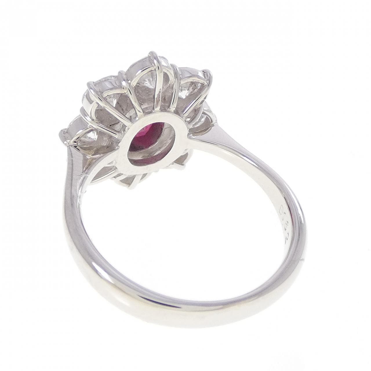 PT900 ルビー リング 1.48CT