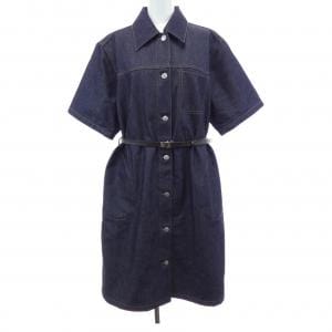 プラダ PRADA ベルテッドデニム ドレス GFA142 SOOO 18MD ワンピース