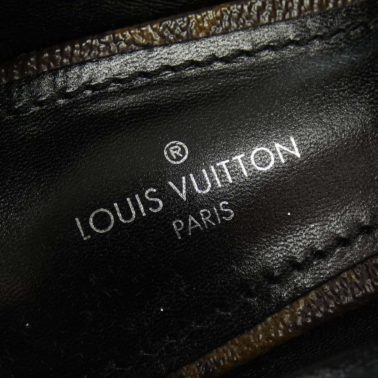 ルイヴィトン LOUIS VUITTON パテントモノグラムキャンバス アッパーケースライン シューズ