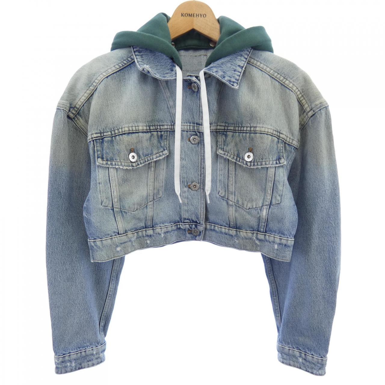 ミュウミュウ MIU MIU GWB063 1VZS デニムジャケット