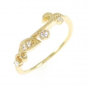 K18YG ダイヤモンド リング 0.05CT