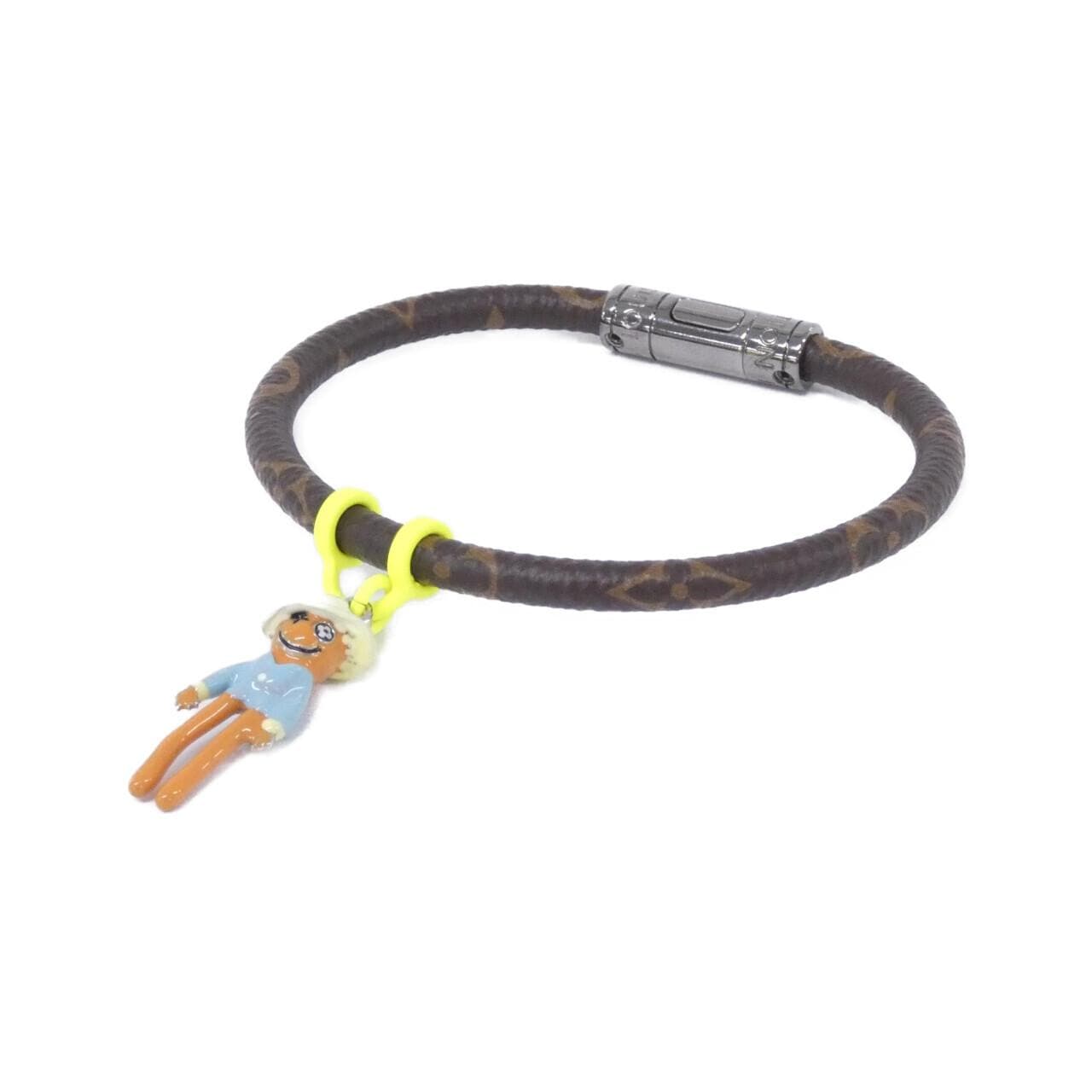 LOUIS VUITTON Monogram (LV Friends) Bracelet Hang It Mascot 19cm MP286E Bracelet