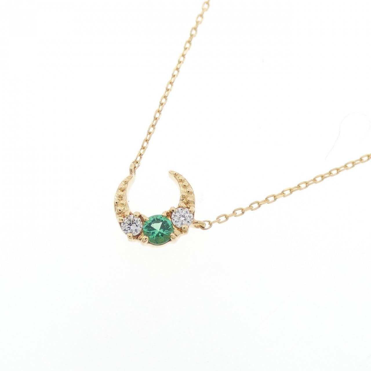 スタージュエリー エメラルド ネックレス