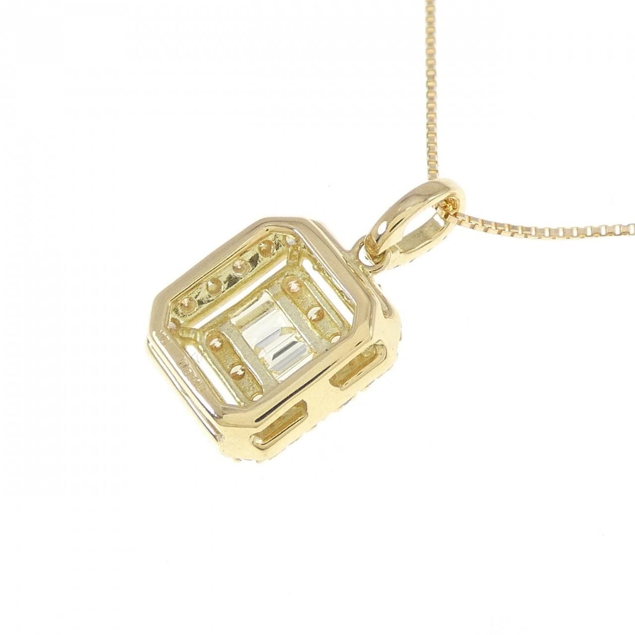 【新品】K18YG ダイヤモンド ネックレス 0.45CT