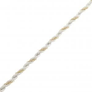 【ヴィンテージ】ティファニー 925/750YG ブレスレット