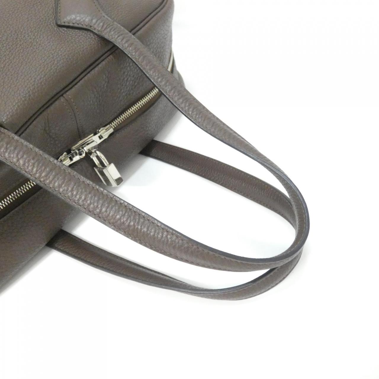 エルメス ヴィクトリア2 フールトゥ 35cm 050021CK ボストンバッグ