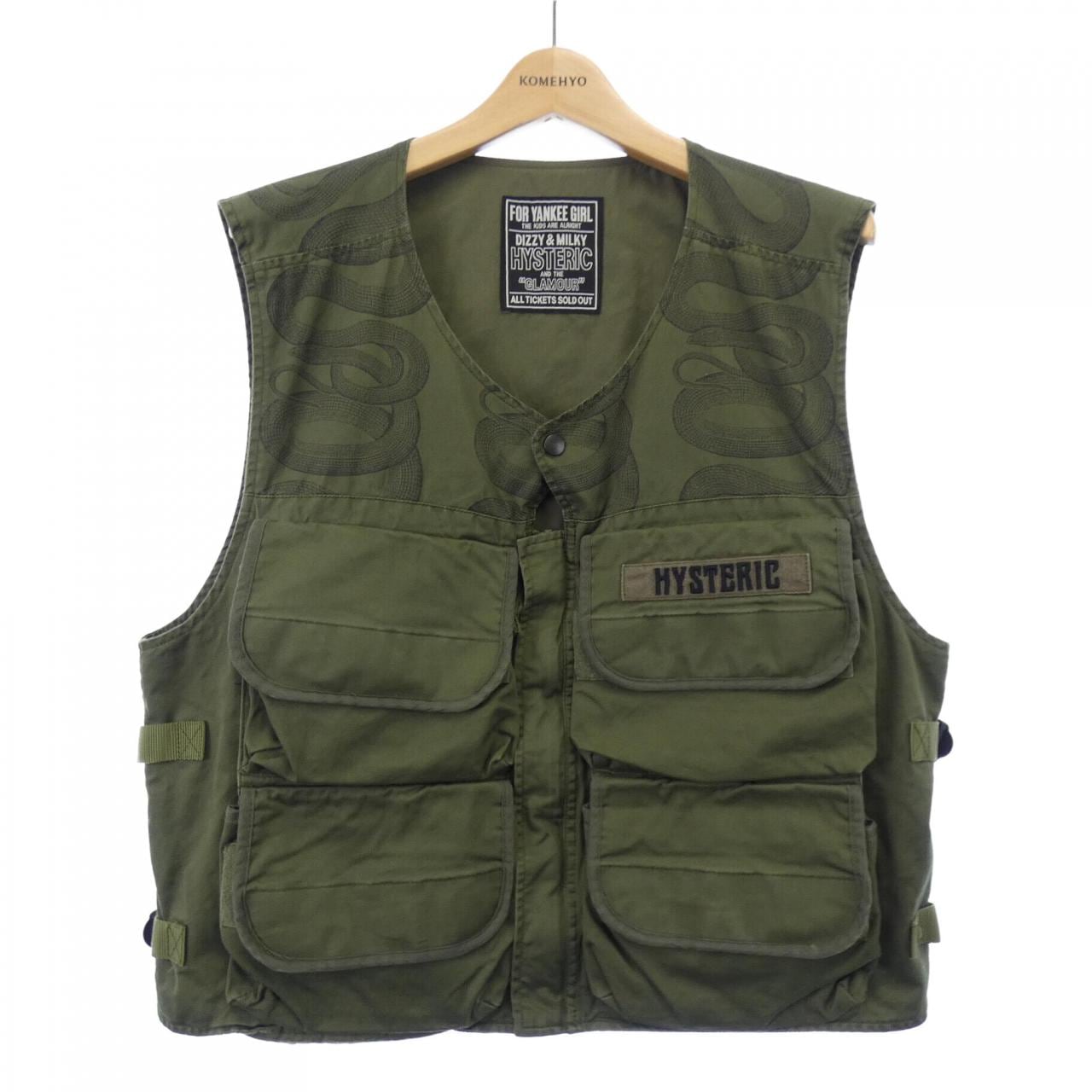 ヒステリックグラマー HYSTERIC GLAMOUR 02223AV02 スネーク ベスト