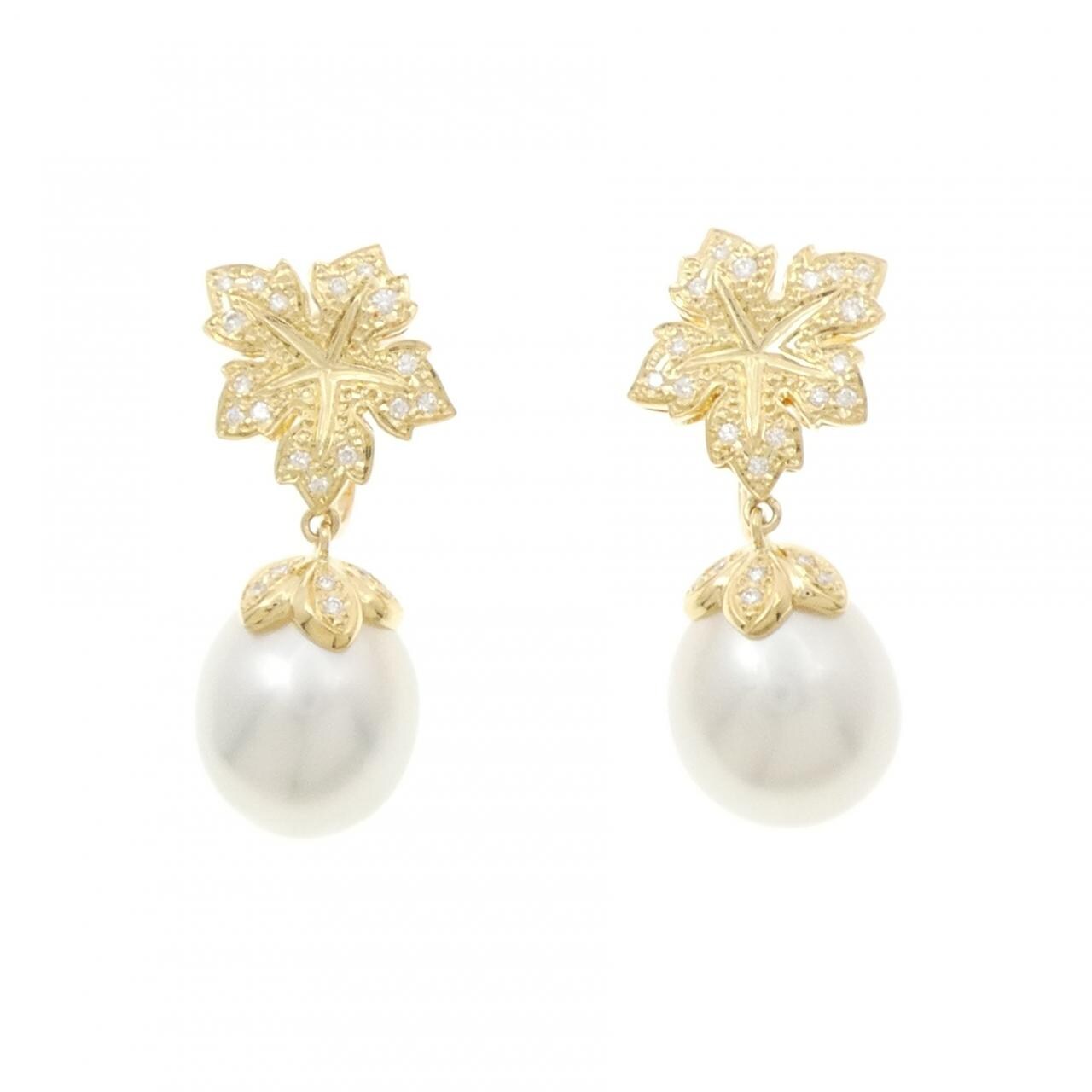 ミキモト 白蝶パール イヤリング