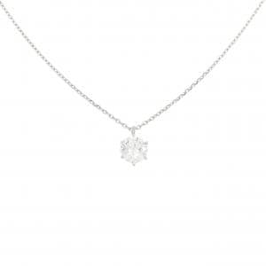 PT900/PT850 ダイヤモンド ネックレス 0.679CT F VS1 Good