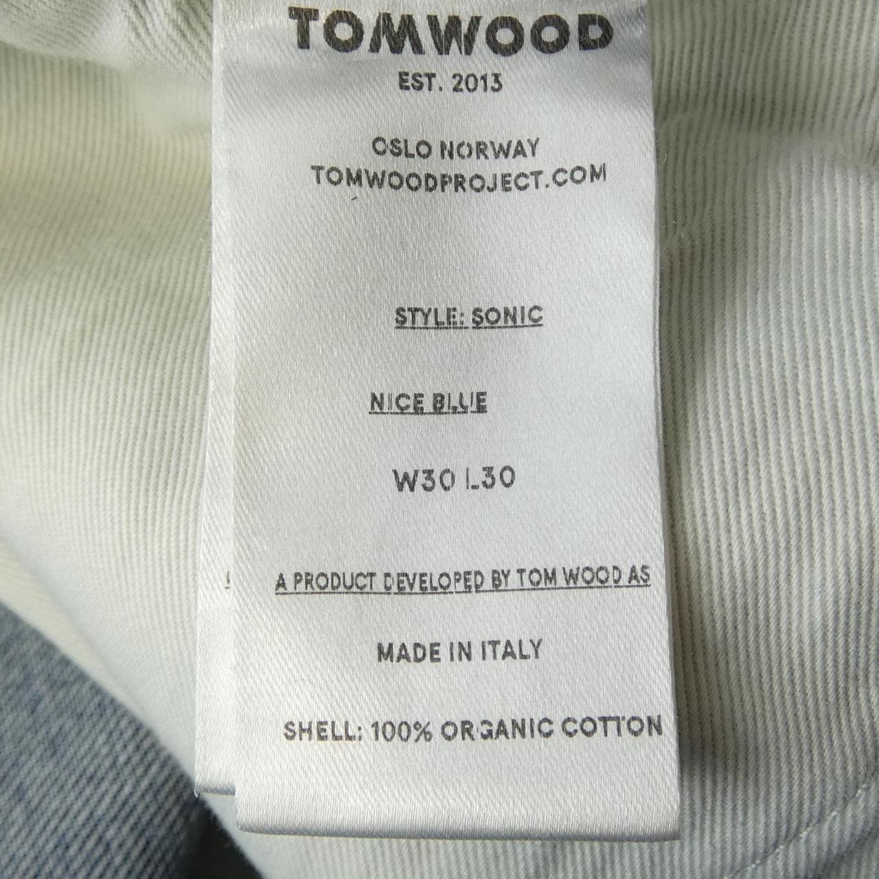 トムウッド TOMWOOD ジーンズ