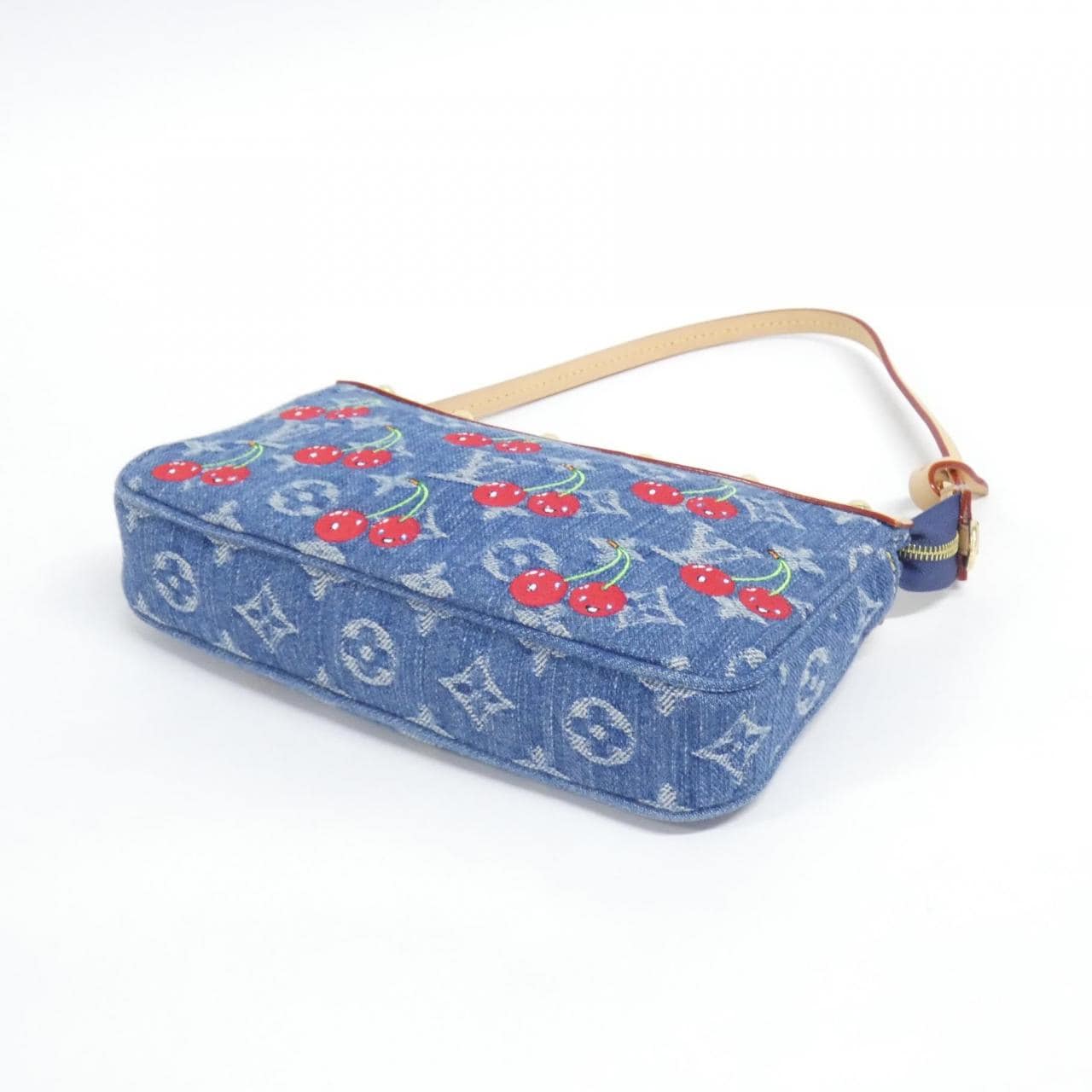 ルイヴィトン モノグラム チェリー デニム(LV X TM ポシェット アクセソワール M13994 アクセサリーポーチ