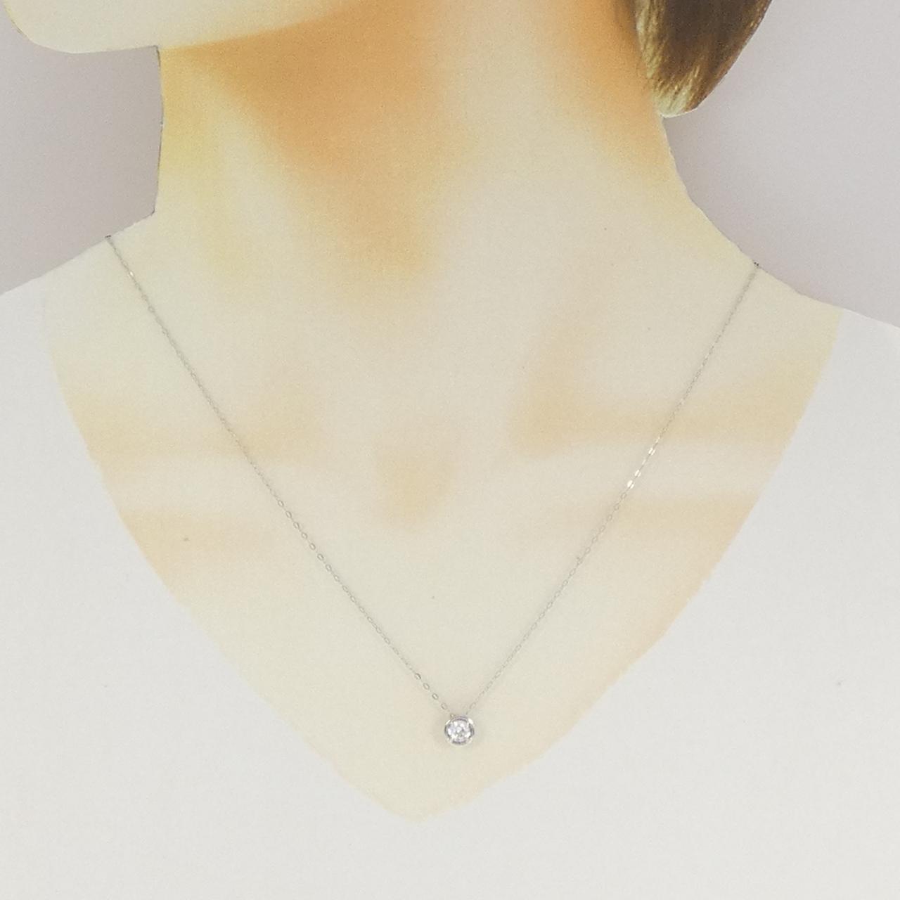 ジーエスティービーダイヤモンド ネックレス 0.30CT