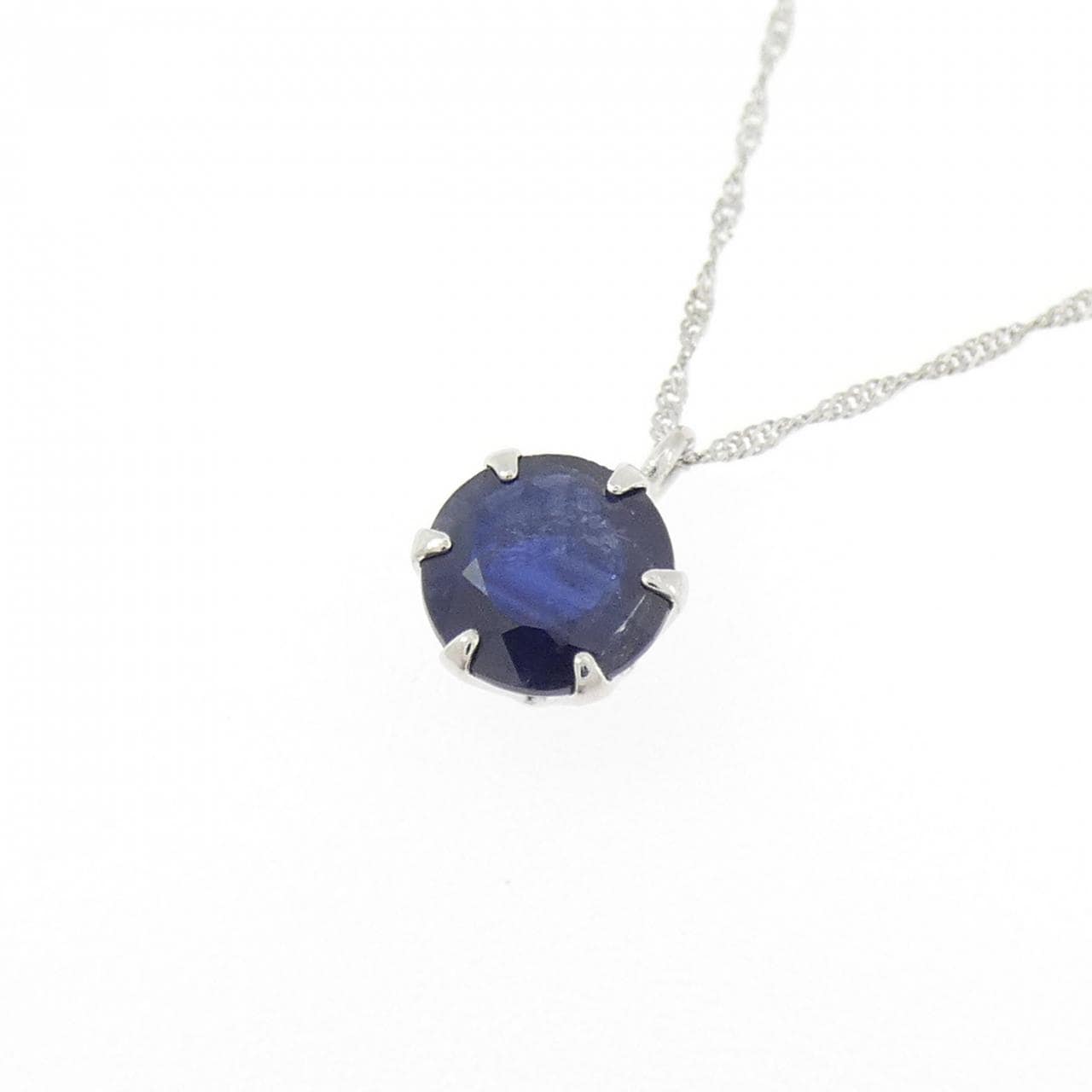 PT1000/PT850 サファイヤ ネックレス 1.0CT