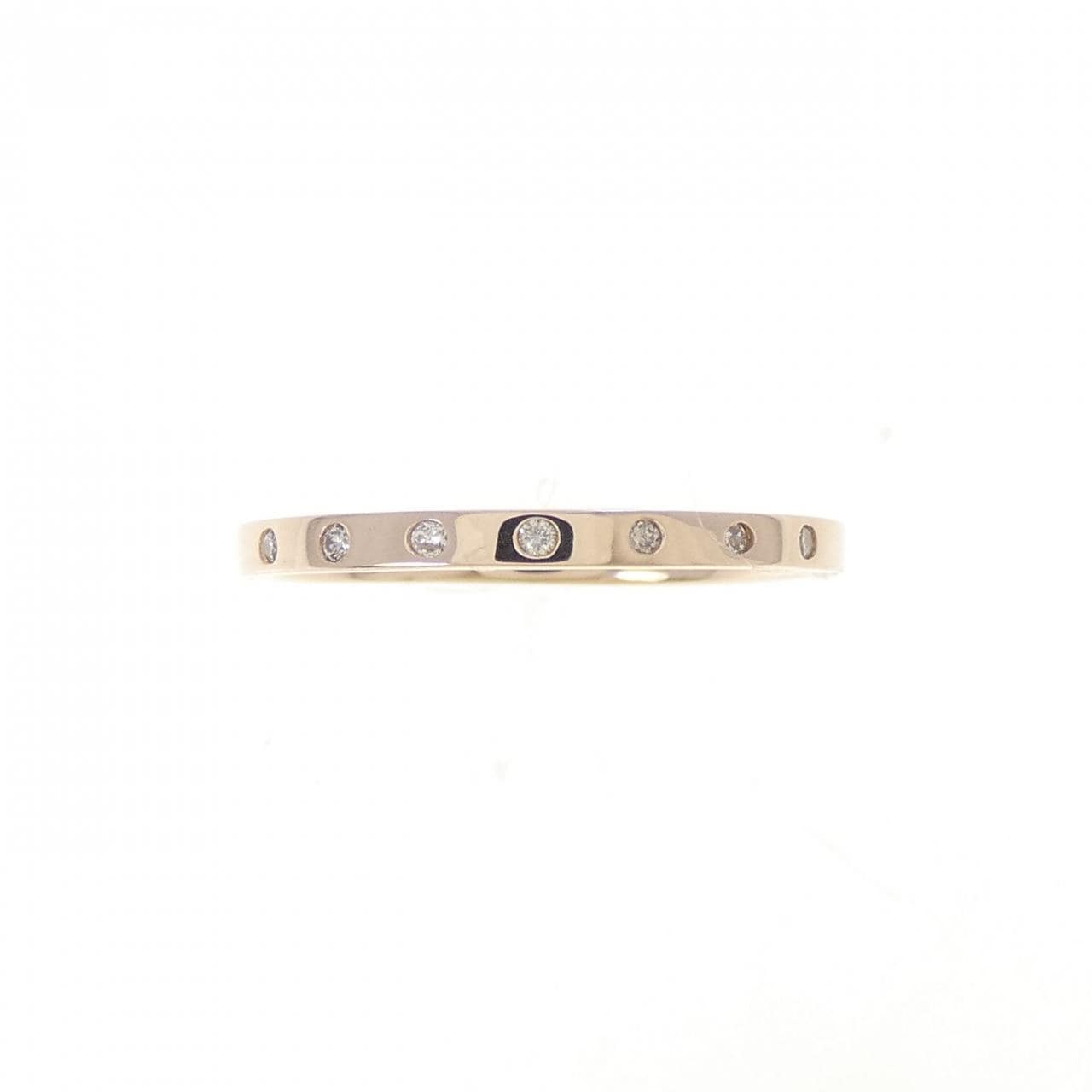 K18PG ダイヤモンド リング 0.03CT