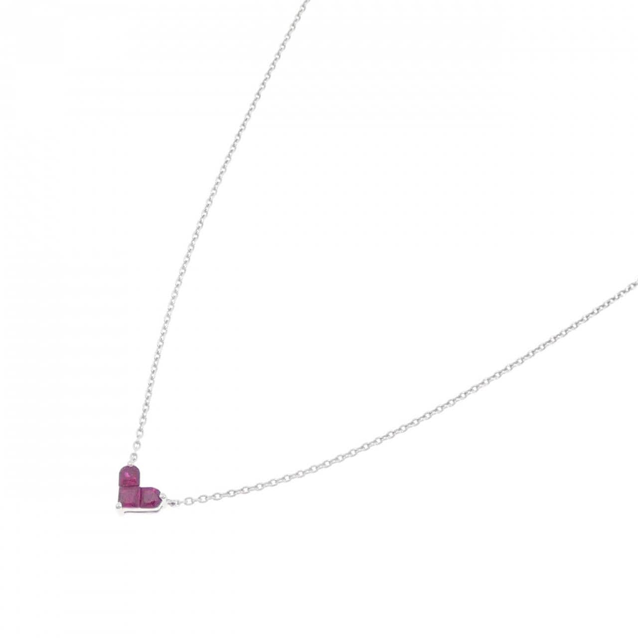 スタージュエリー ミステリアスハート ネックレス 0.25CT