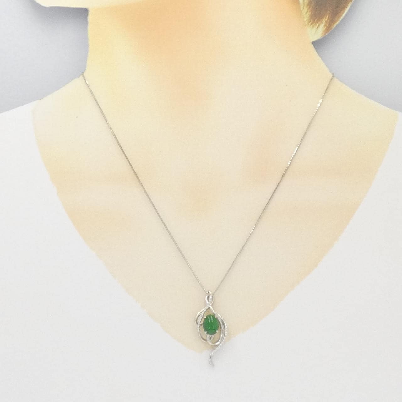 PT翡翠项链2.16CT