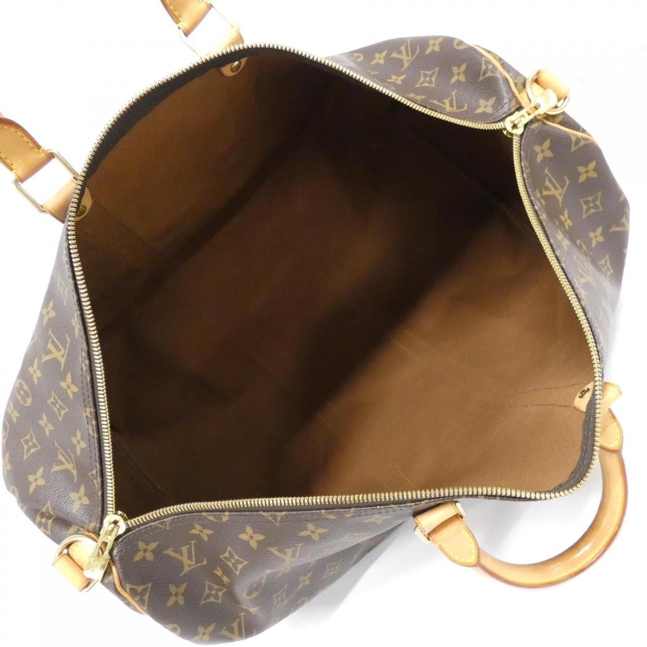 LOUIS VUITTON Monogram Keepall Bandouliere 55 公分 M41414 波士頓包