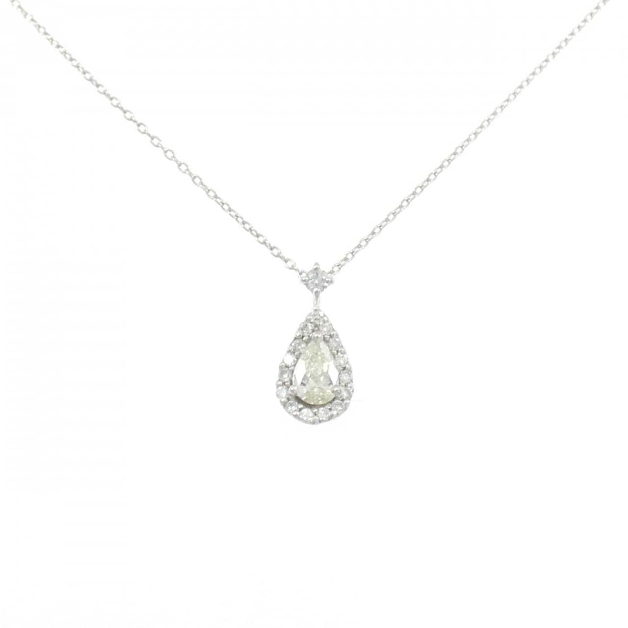 PT900/PT850 ダイヤモンド ネックレス 0.281CT