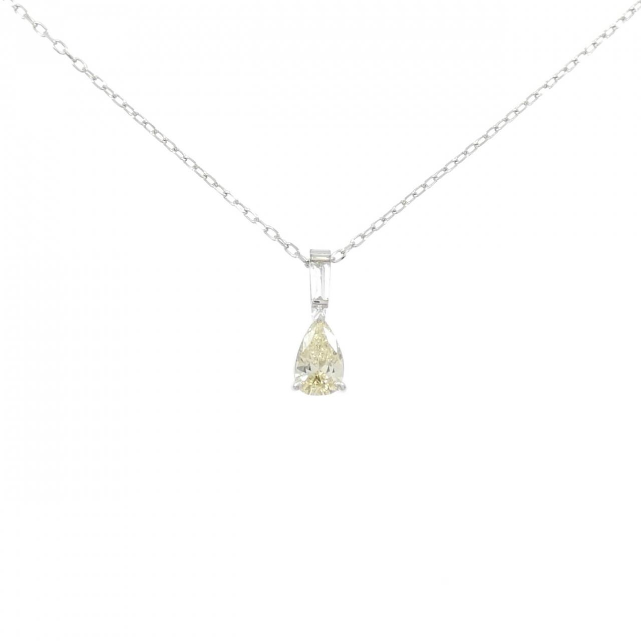 PT900/PT850 ダイヤモンド ネックレス 0.49CT