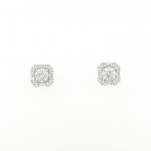 【新品】PT900 ダイヤモンド ピアス 0.323CT 0.316CT G SI1 VG