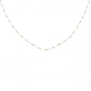 K18YG 淡水パール ネックレス