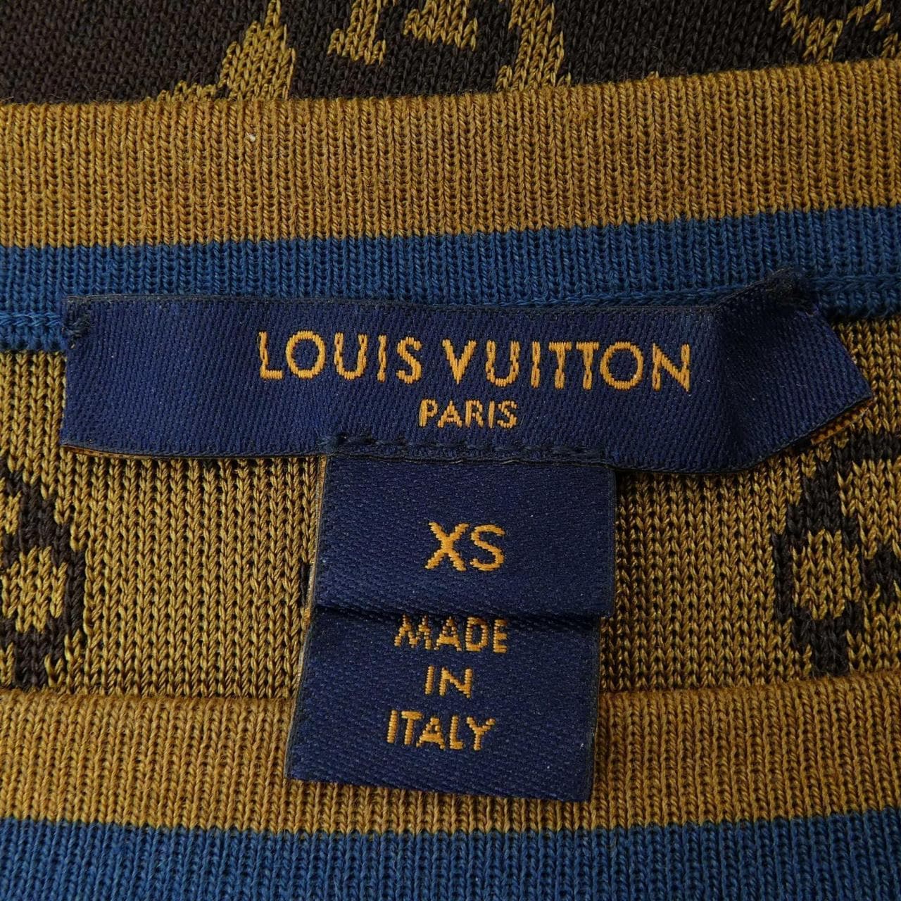 ルイヴィトン LOUIS VUITTON レトロモノグラムニット FJKD94ZID ワンピース