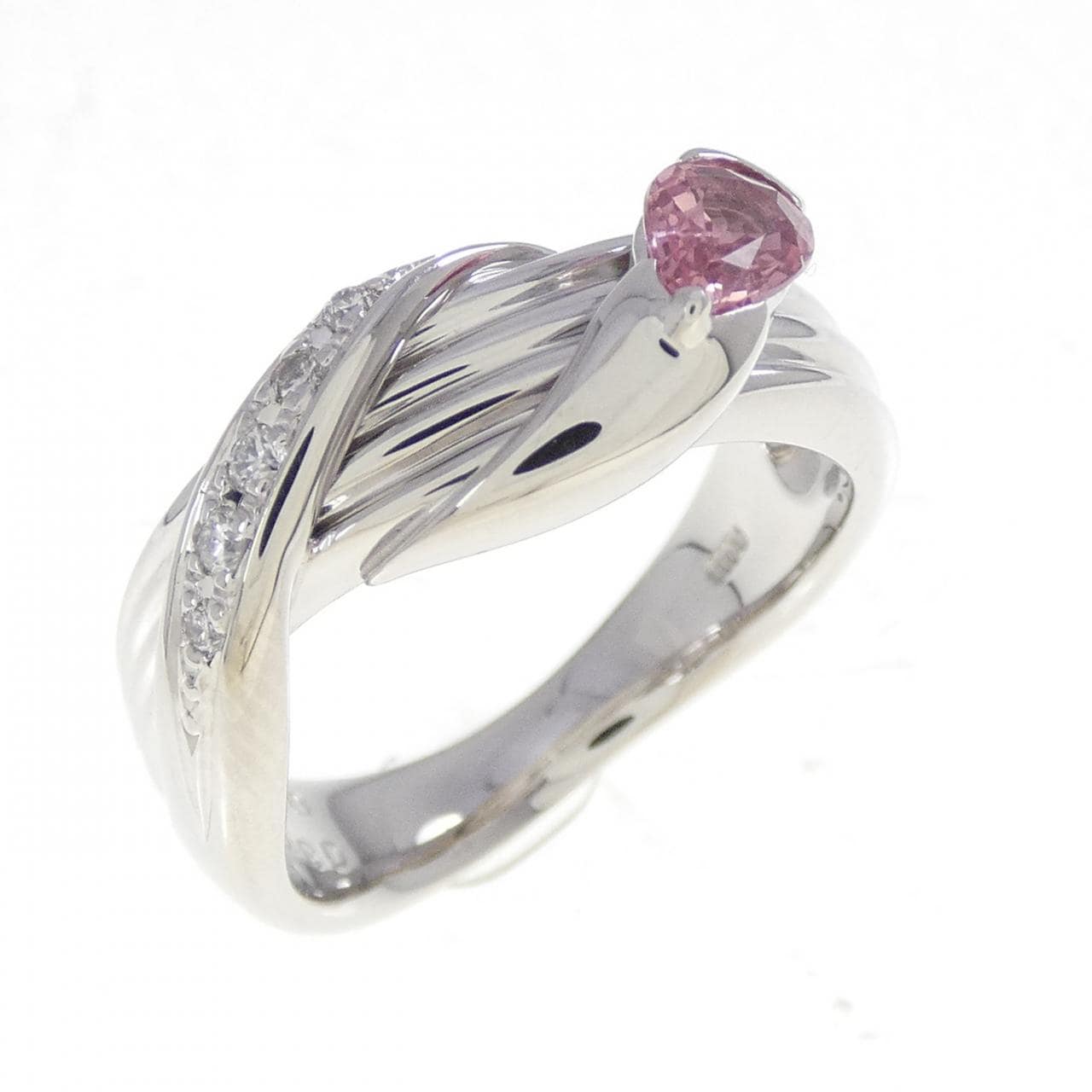 PT900 サファイヤ リング 0.379CT