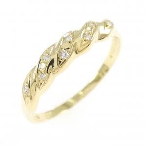 K18YG ダイヤモンド リング 0.05CT