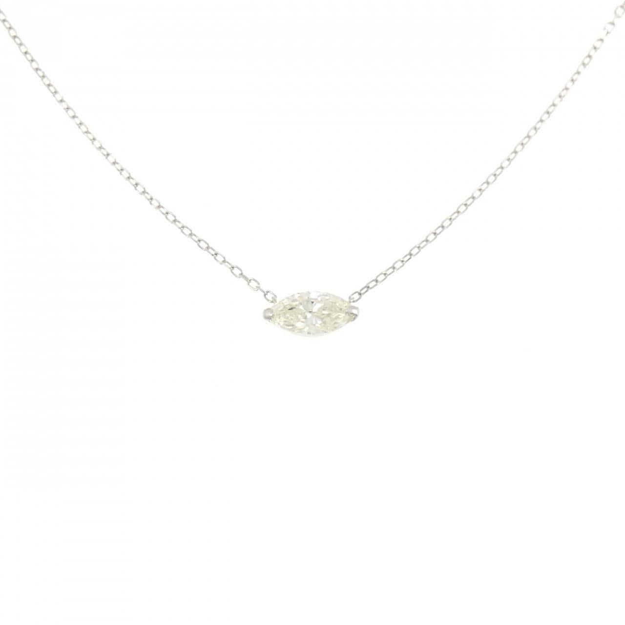 【新品】PT850 ダイヤモンド ネックレス 0.50CT