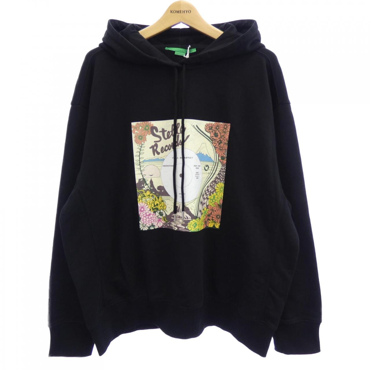 ステラマッカートニー STELLA MCCARTNEY レコードフーディ パーカー