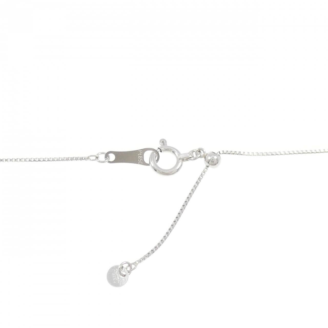 PT900/PT850 パライバトルマリン ネックレス 0.33CT