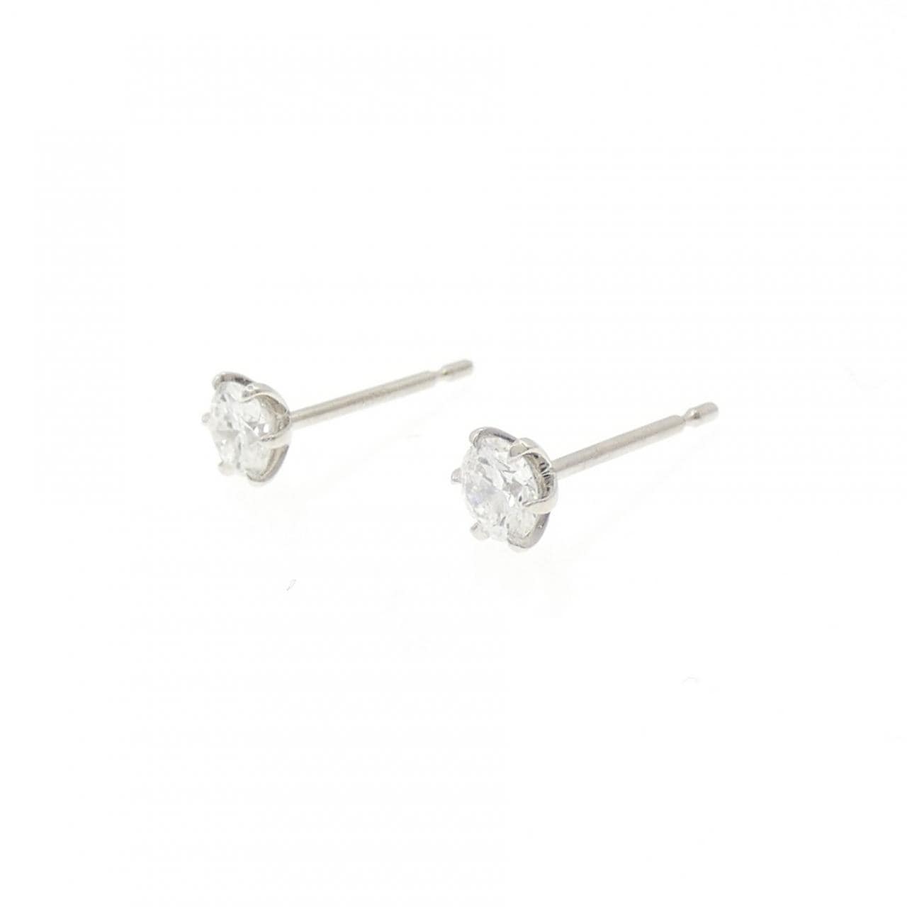 【リメイク】PT900/ST ダイヤモンド ピアス 0.212CT 0.223CT E-F VS1-2 EXT-VG