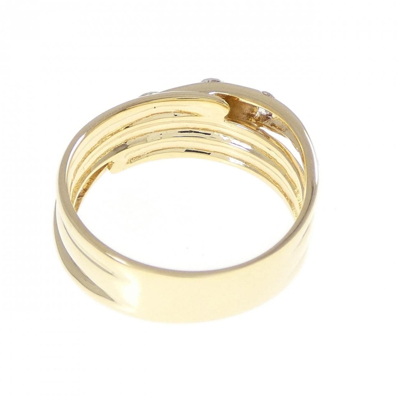 K18YG ダイヤモンド リング 0.50CT