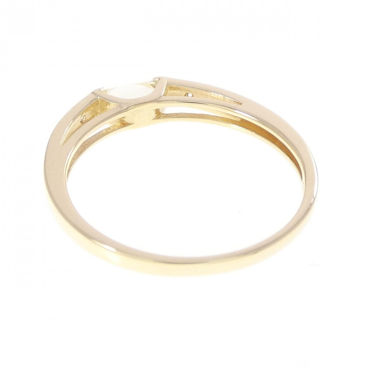 K18YG ダイヤモンド リング 0.25CT