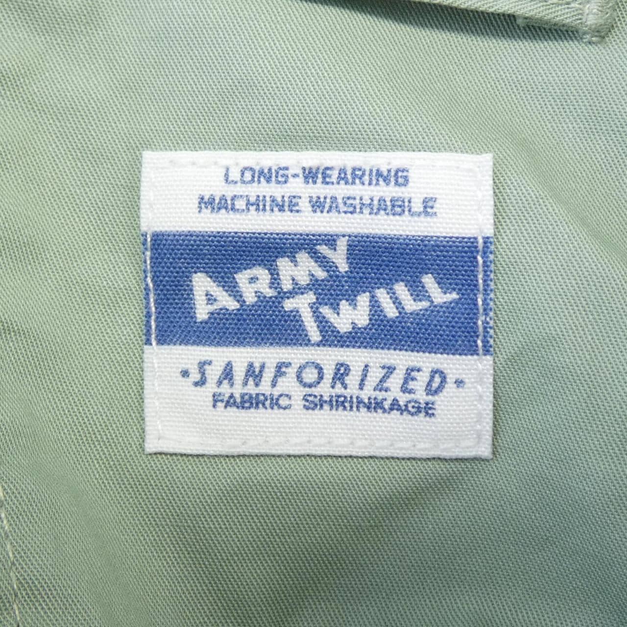 ARMY TWILL S／Sシャツ
