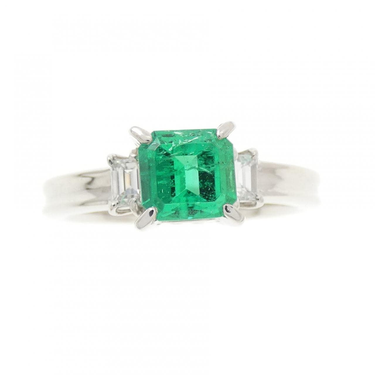 PT900 エメラルド リング 0.78CT