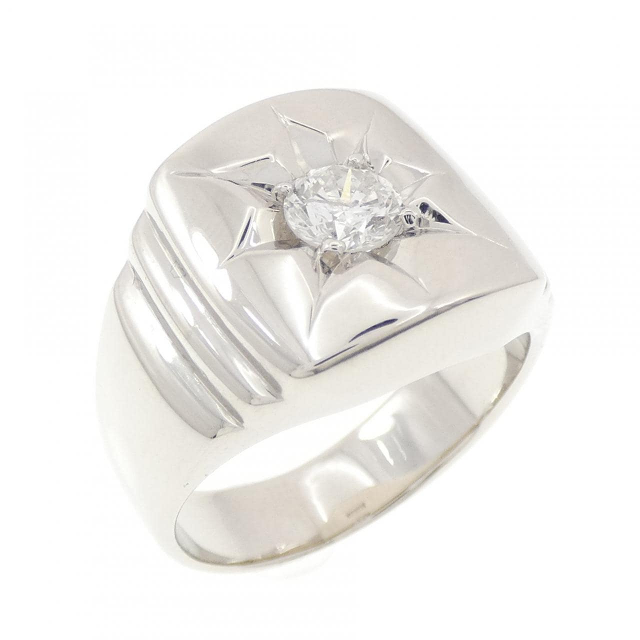 PT900 Diamond Ring 0.60CT