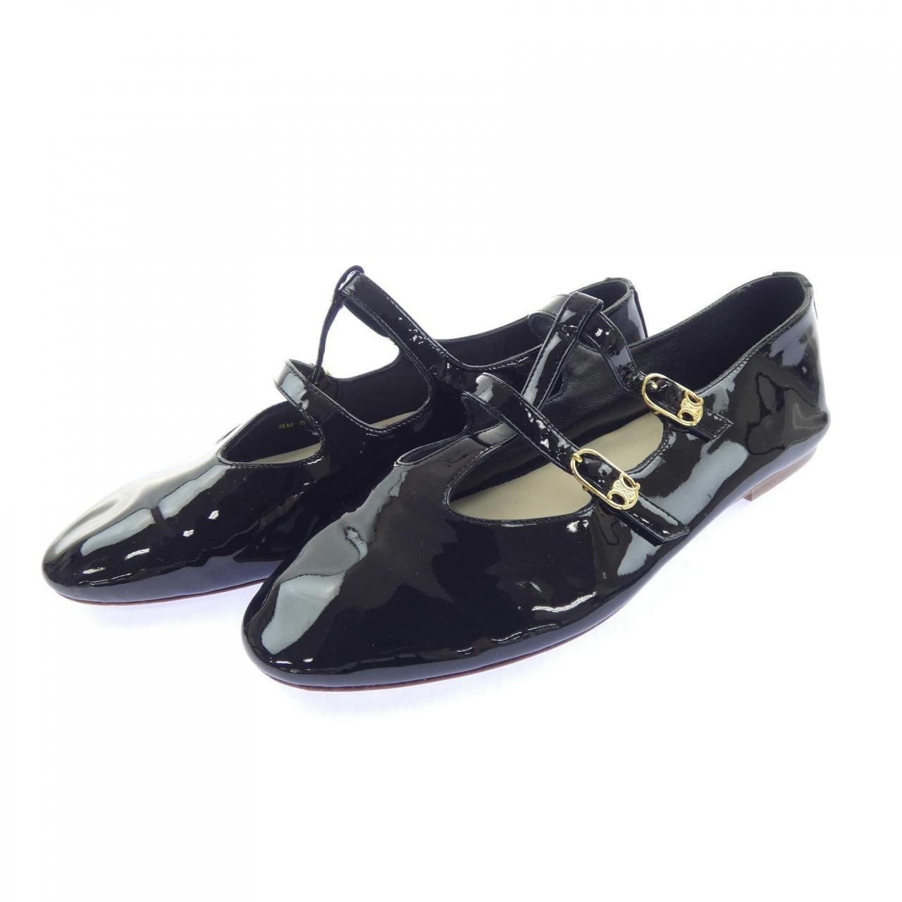 セリーヌ CELINE メリージェーン バレリーナ 354684582C フラットシューズ