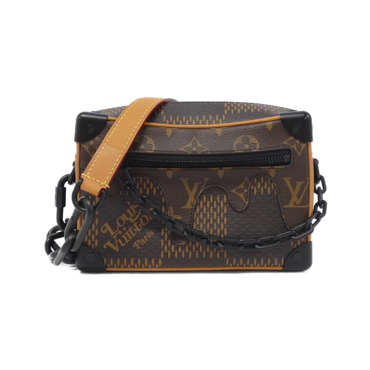 LOUIS VUITTON Damier Giant (LV Squared) 迷你 Soft Trunk N60394 单肩包