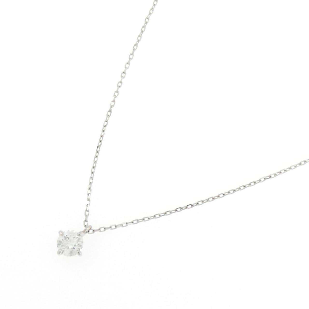 PT950/PT850 ダイヤモンド ネックレス 0.390CT E VS1 VG