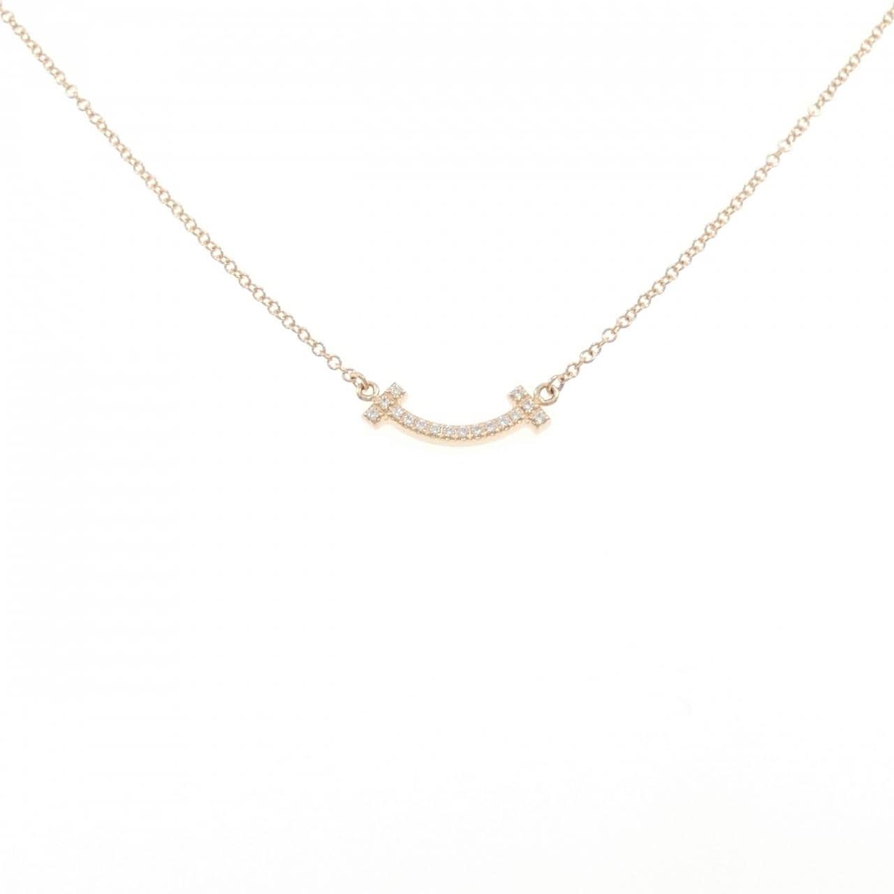 ティファニー Tスマイル ミニ ネックレス