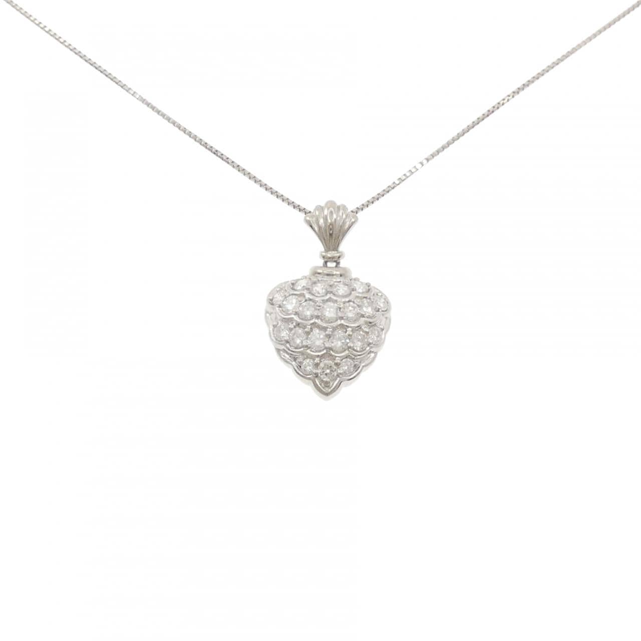 PT900/PT850 ダイヤモンド ネックレス 0.70CT