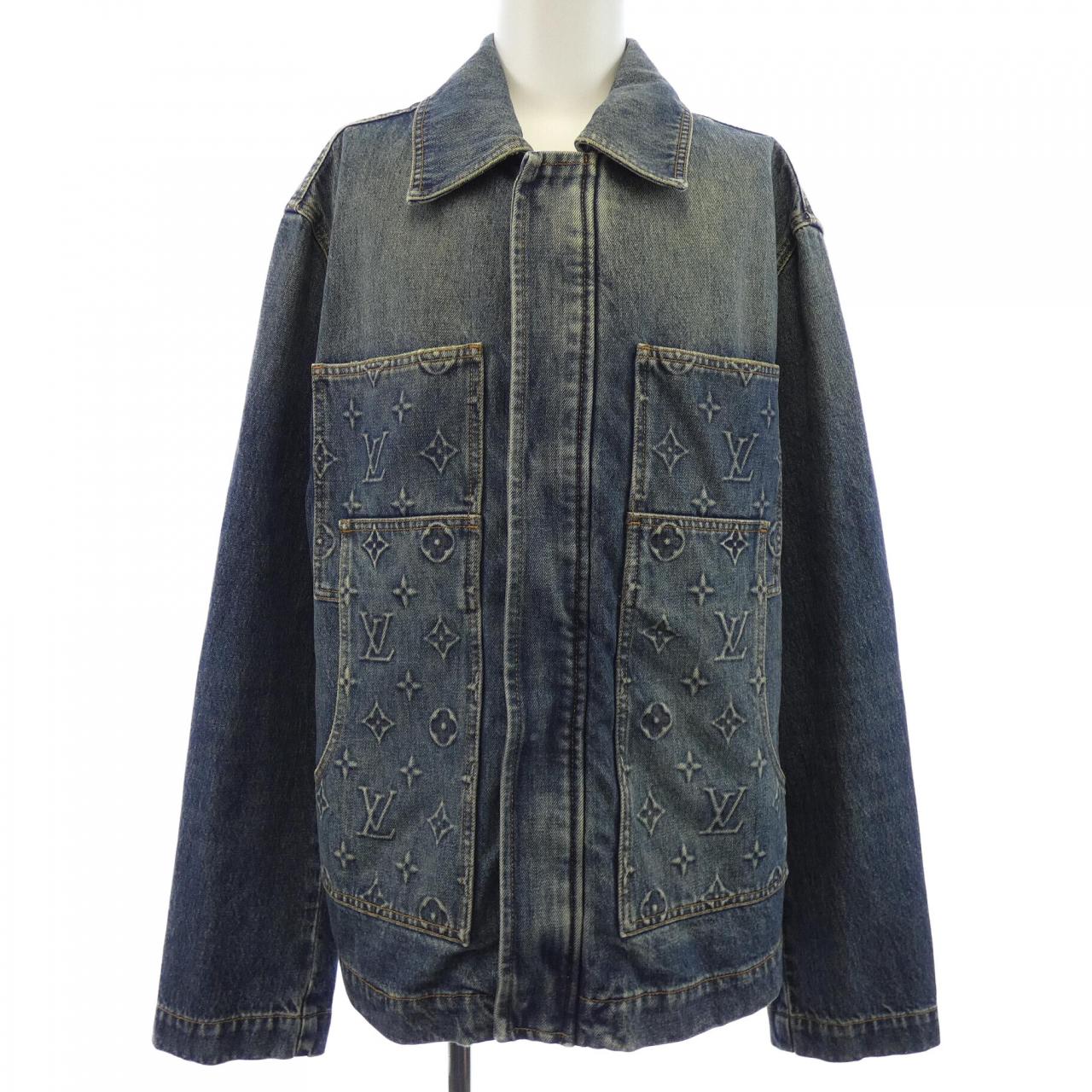 ルイヴィトン LOUIS VUITTON ワークウエアデニムジャケット HPA46WY38 デニムジャケット