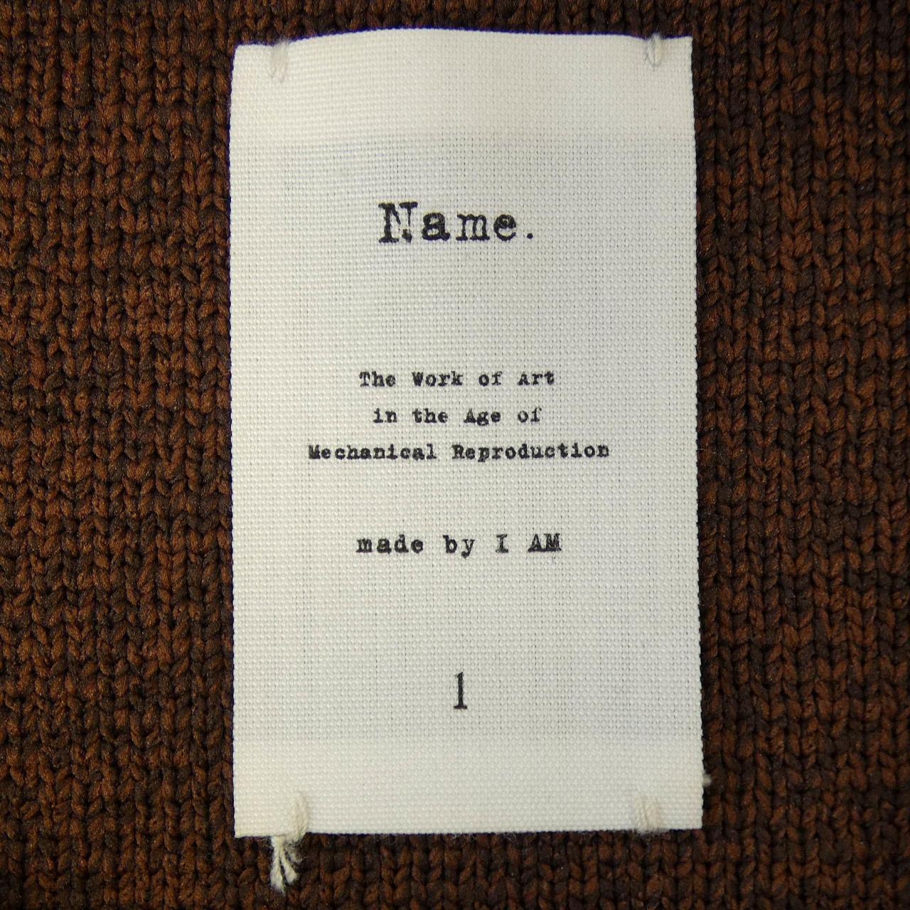 ネーム NAME NMKN-21SS-002 ベスト