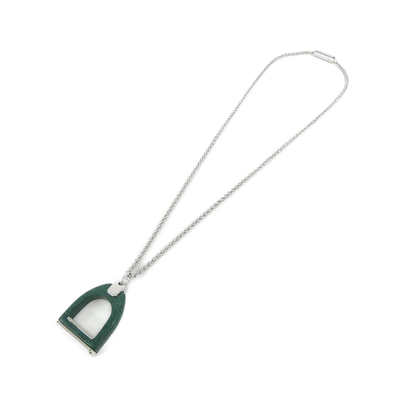 【未使用品】エルメス エトリエ ヴュルカニウム 100091FP ネックレス