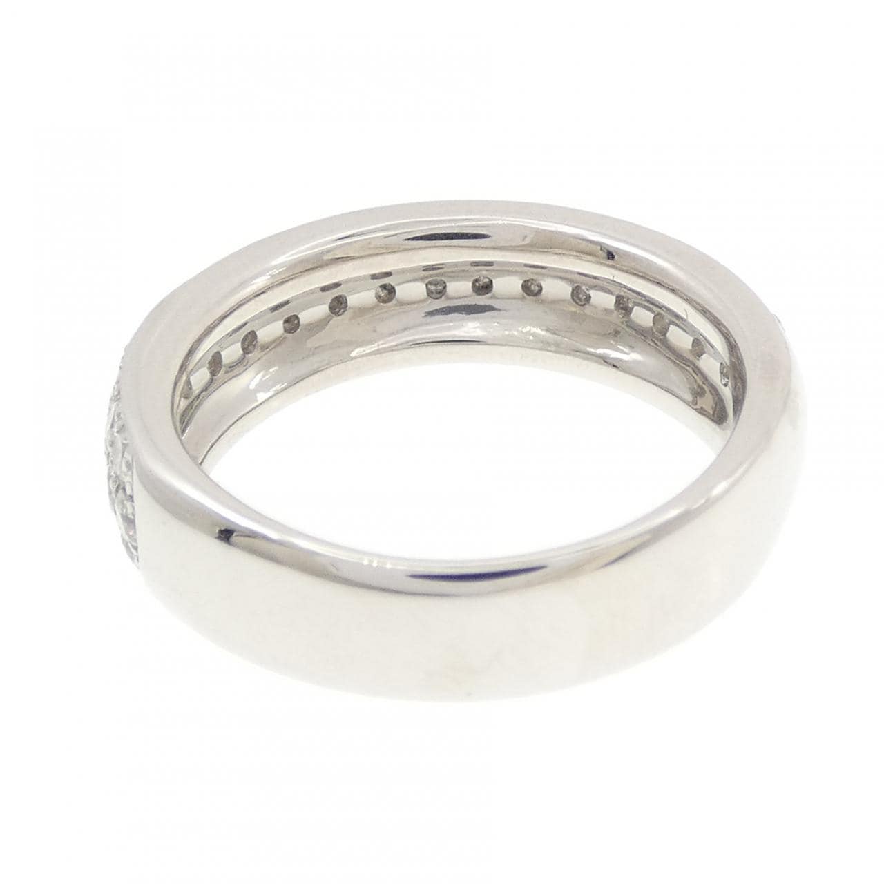 PT900 パヴェ ダイヤモンド リング 1.20CT