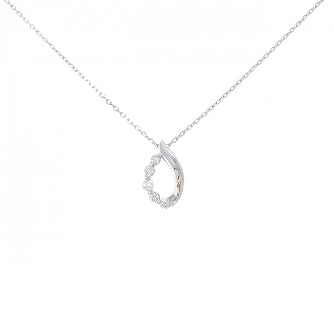 ヴァンドーム ダイヤモンド ネックレス 0.12CT